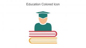 Education Colored Icon In Powerpoint Pptx Png And Editable Eps Format