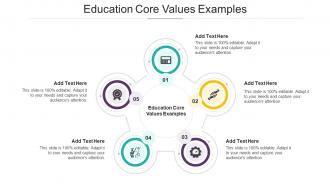 Education Core Values Examples In Powerpoint And Google Slides Cpb