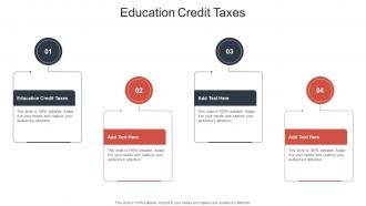 Education Credit Taxes In Powerpoint And Google Slides Cpb