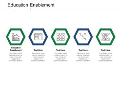 Education enablement ppt powerpoint presentation model portfolio cpb