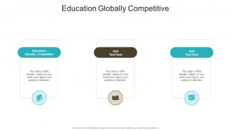 Education Globally Competitive In Powerpoint And Google Slides Cpb
