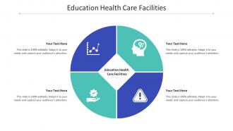 Education health care facilities ppt powerpoint presentation model examples cpb