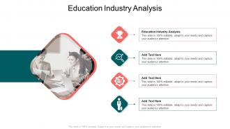 Education Industry Analysis In Powerpoint And Google Slides Cpb