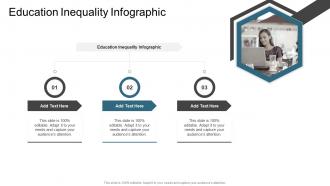 Education Inequality Infographic In Powerpoint And Google Slides Cpb