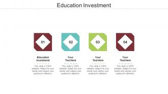 Education investment ppt powerpoint presentation icon format ideas cpb