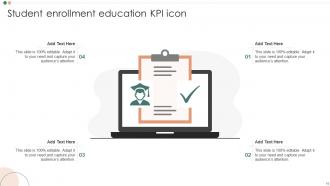 Education KPI Powerpoint PPT Template Bundles