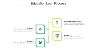 Education loan process ppt powerpoint presentation infographics slides cpb