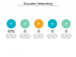 Education networking ppt powerpoint presentation layouts slide cpb