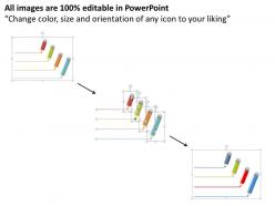 Education pencil option infographics design flat powerpoint design