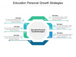 Education personal growth strategies ppt powerpoint presentation file structure cpb