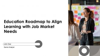 Education Roadmap To Align Learning With Job Market Needs PPT Structure AT