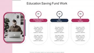 Education Saving Fund Work In Powerpoint And Google Slides Cpb