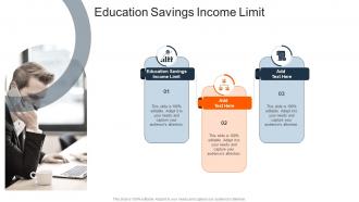 Education Savings Income Limit In Powerpoint And Google Slides Cpb