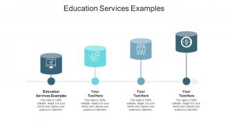 Education services examples ppt powerpoint presentation infographics vector cpb