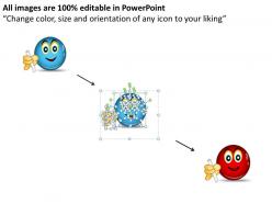 12022566 style variety 3 smileys 1 piece powerpoint presentation diagram infographic slide