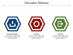 Education startups ppt powerpoint presentation portfolio themes cpb