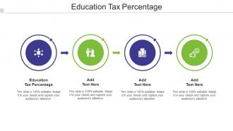 Education Tax Percentage Ppt Powerpoint Presentation Layouts Master Cpb