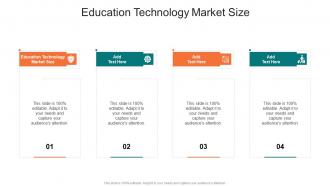 Education Technology Market Size In Powerpoint And Google Slides Cpb