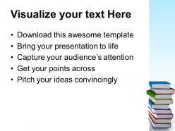 Education templates for powerpoint books ppt themes