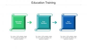 Education Training Ppt Powerpoint Presentation Ideas Examples Cpb