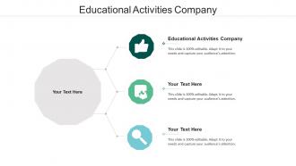 Educational activities company ppt powerpoint presentation gallery cpb