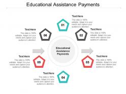 Educational assistance payments ppt powerpoint presentation slides graphics pictures cpb