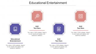 Educational Entertainment Ppt Powerpoint Presentation Outline Icons Cpb