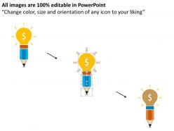 10472036 style variety 3 idea-bulb 2 piece powerpoint presentation diagram infographic slide
