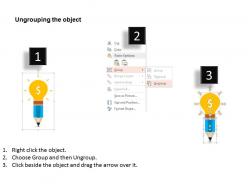 10472036 style variety 3 idea-bulb 2 piece powerpoint presentation diagram infographic slide
