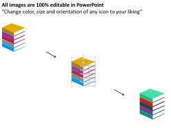 72701660 style variety 2 books 5 piece powerpoint presentation diagram infographic slide
