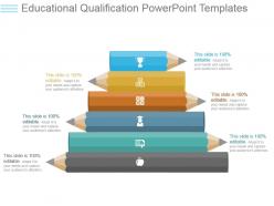 Educational qualification powerpoint templates