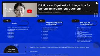 Eduflow And Synthesia AI Integration For Enhancing Synthesia AI Video Generation Platform AI SS