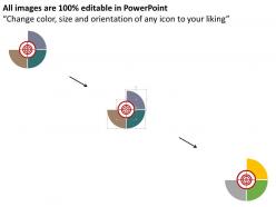 Ee circle chart with travel icons flat powerpoint design