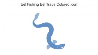 Eel Fishing Eel Traps Colored Icon In Powerpoint Pptx Png And Editable Eps Format