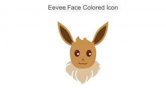 Eevee Face Colored Icon In Powerpoint Pptx Png And Editable Eps Format