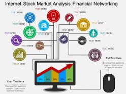 Ef internet stock market analysis financial networking flat powerpoint design