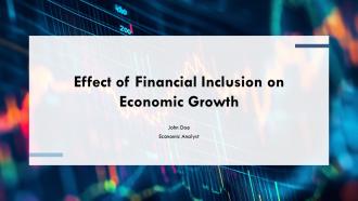 Effect Of Financial Inclusion On Economic Growth PPT Outline ACP