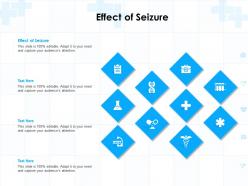 Effect of seizure ppt powerpoint presentation infographics display