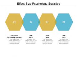 Effect size psychology statistics ppt powerpoint presentation file formats cpb