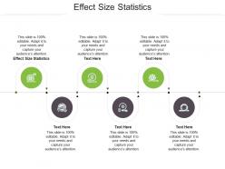 Effect size statistics ppt powerpoint presentation summary example cpb