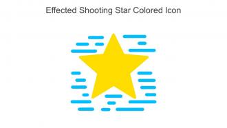 Effected Shooting Star Colored Icon In Powerpoint Pptx Png And Editable Eps Format