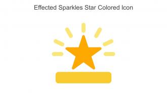 Effected Sparkles Star Colored Icon In Powerpoint Pptx Png And Editable Eps Format