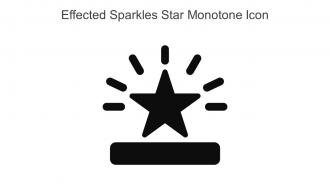 Effected Sparkles Star Monotone Icon In Powerpoint Pptx Png And Editable Eps Format