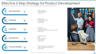 Effective 5 Step Strategy For Product Development
