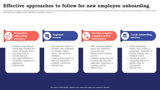 Effective Approaches To Follow For New Employee Onboarding
