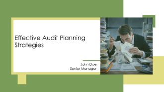 Effective Audit Planning Strategies PPT Guidelines AT