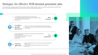 Effective B2B Demand Generation Plan Powerpoint Ppt Template Bundles Images Graphical