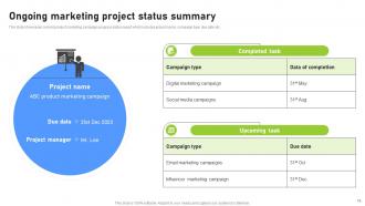 Effective Benchmarking Process For Marketing Project Management CRP CD Multipurpose Template