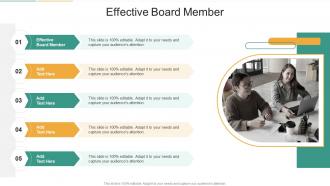 Effective Board Member In Powerpoint And Google Slides Cpb