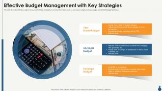 Effective budget management with key strategies